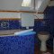 Badezimmer mit Badewanne 