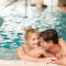 couple in the spa