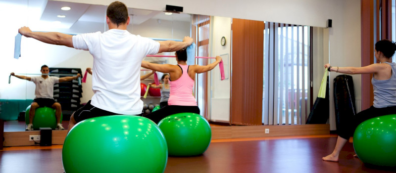 fitness room